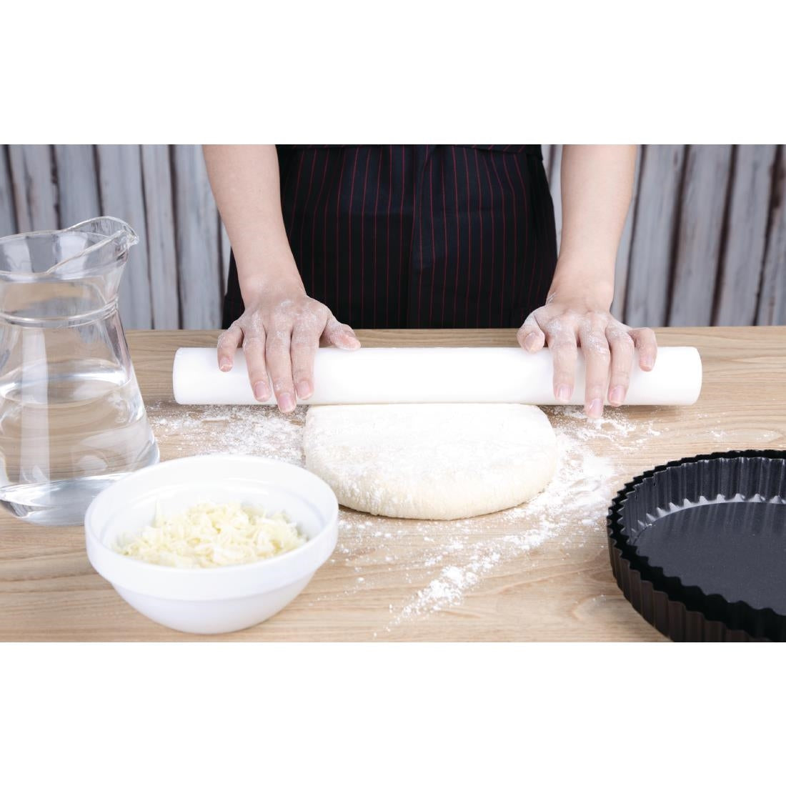 Vogue Polyethylene Rolling Pin 407mm • PAS-J173