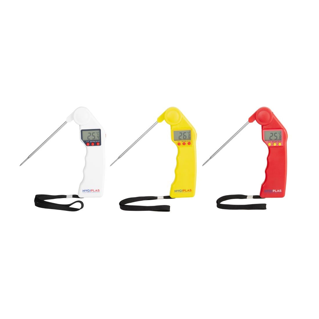 Hygiplas Easytemp Colour Coded White Probe Thermometer • PAS-J242
