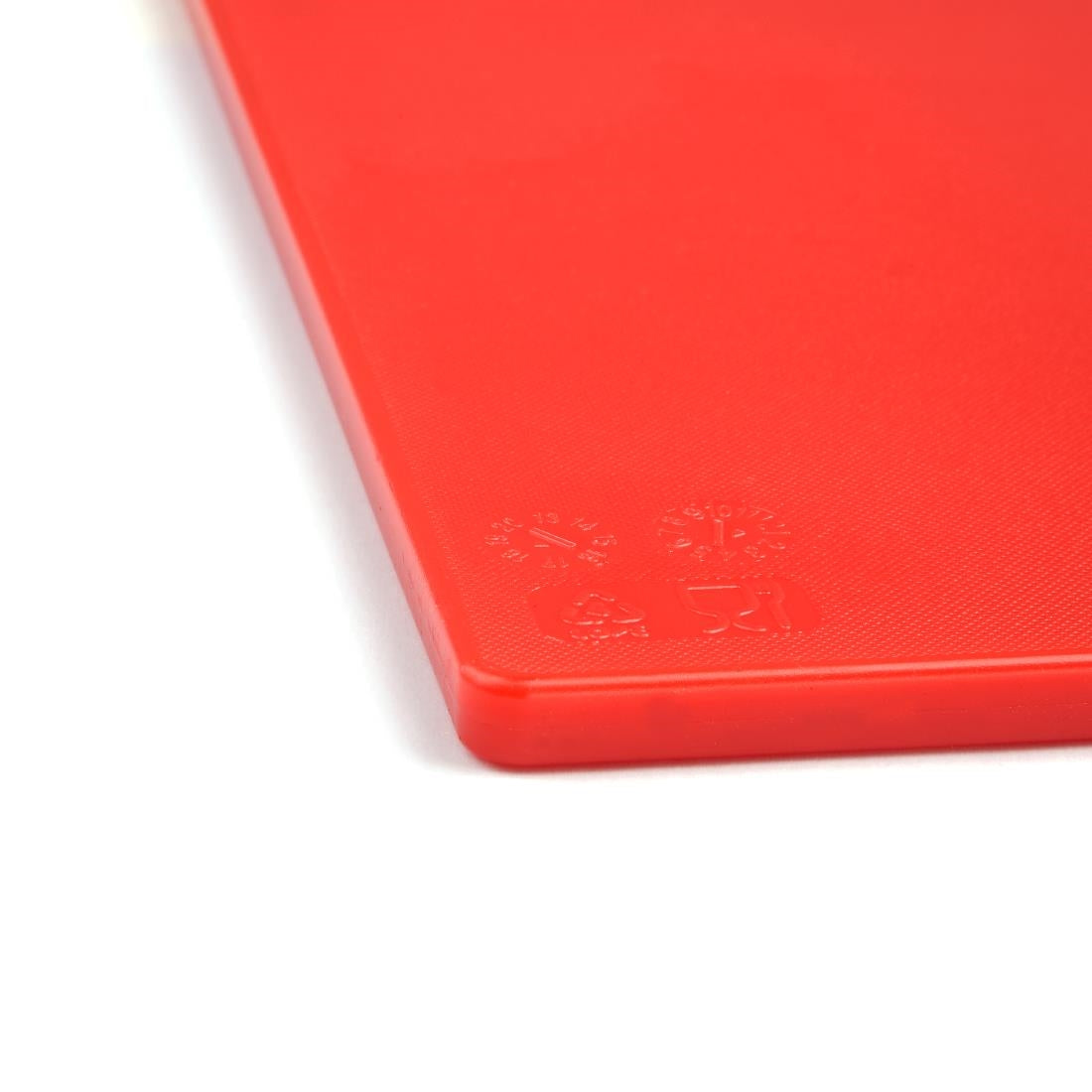 Hygiplas Low Density Chopping Board Red - 450x300x10mm • PAS-J255