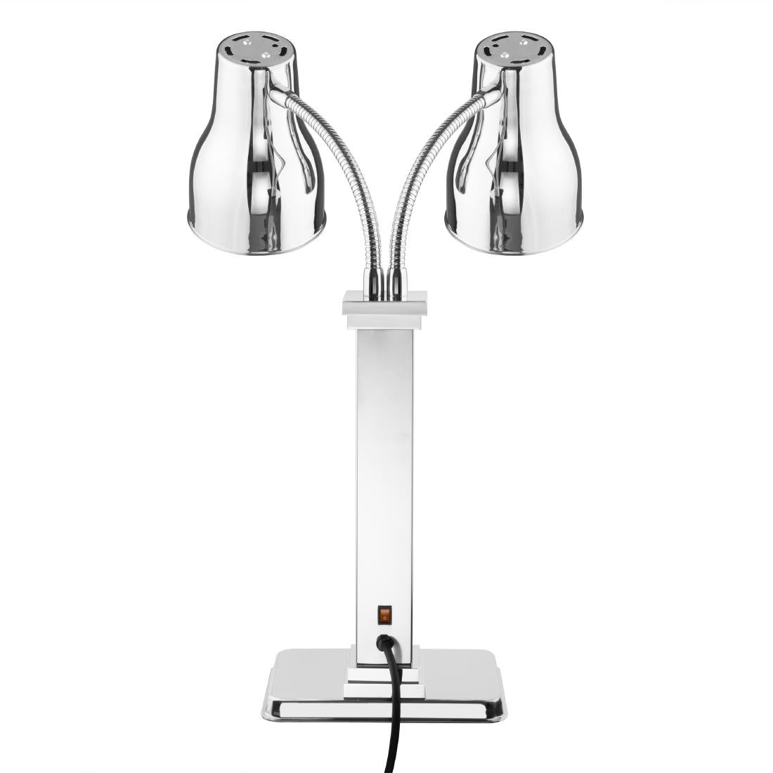 Apuro Double Heat Lamp Carving Station Stainless Steel 2x250W (2x250W. Height: 660mm) • PAS-JA869-A