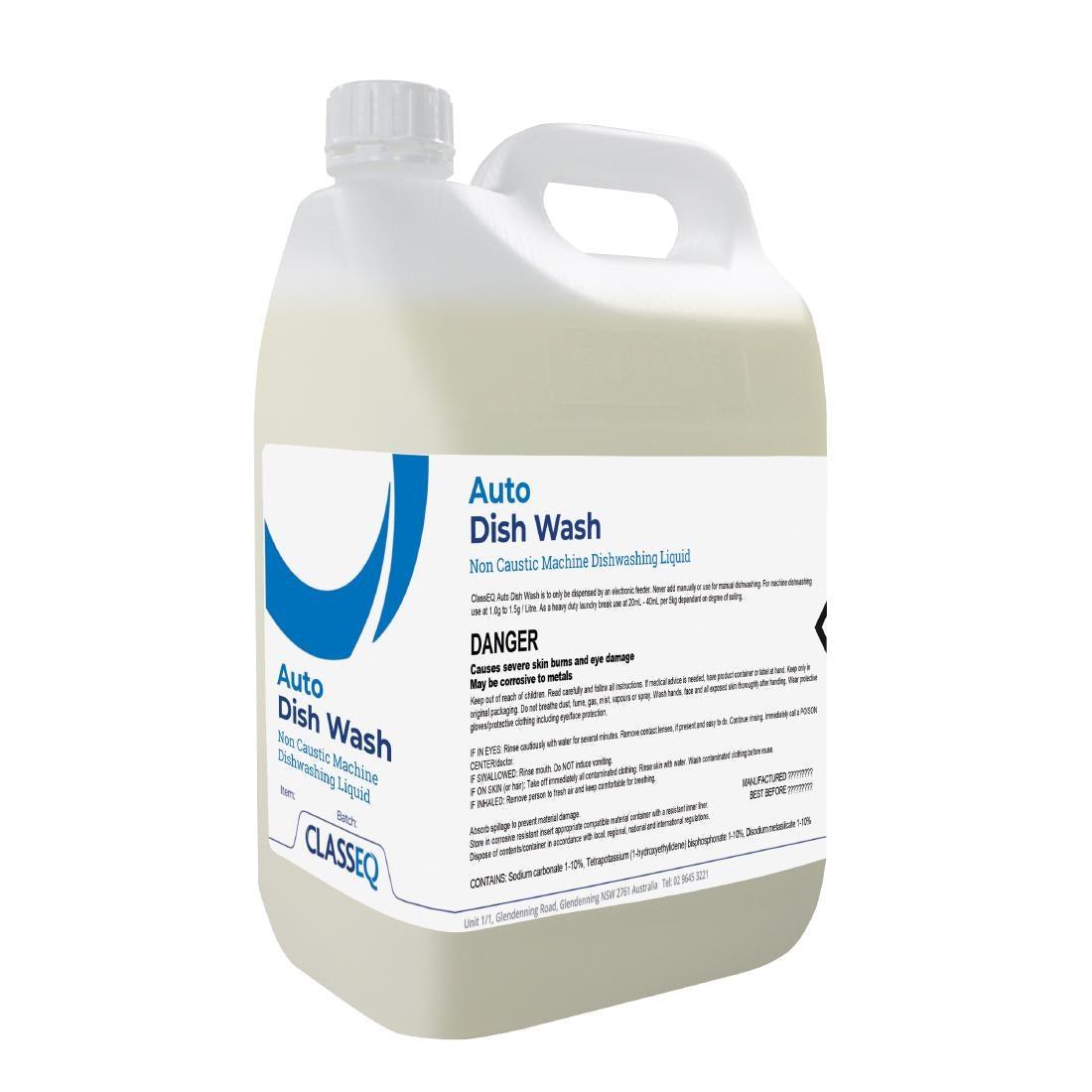 Classeq Dishwashing Detergent - 5Ltr (1x5ltr Bottle) • PAS-JC125
