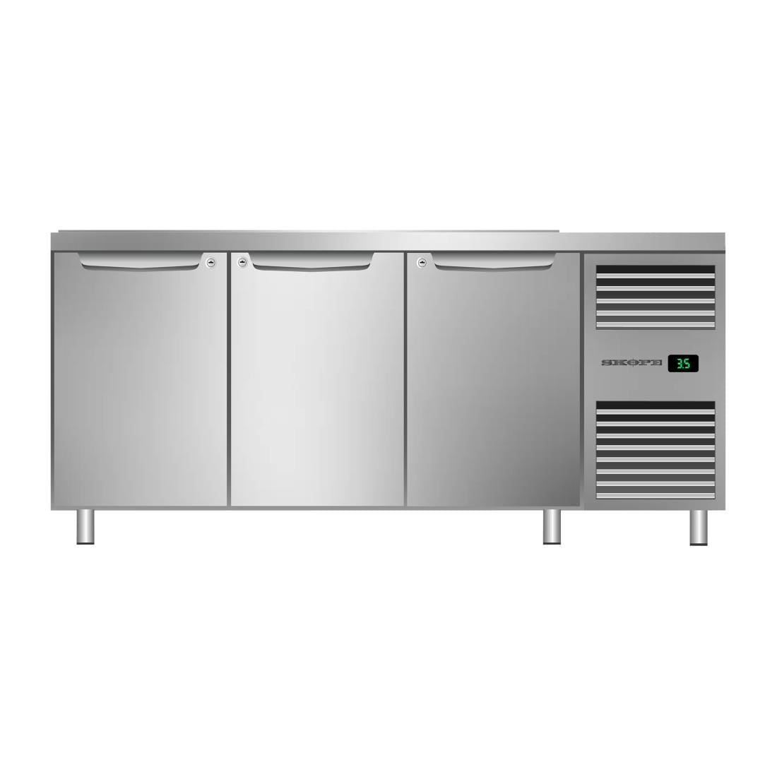 SKOPE ProSpec PG13.PPS.3.SD.RH Salad Prep RH Fridge GN 1/3 • PAS-JC129