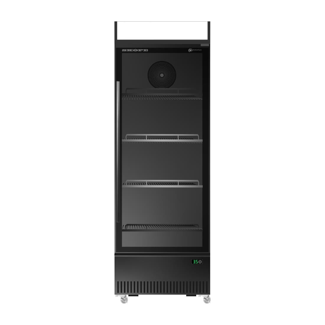 SKOPE ActiveCore BME300N-AC Slimline Display Fridge with Light Box • PAS-JC131