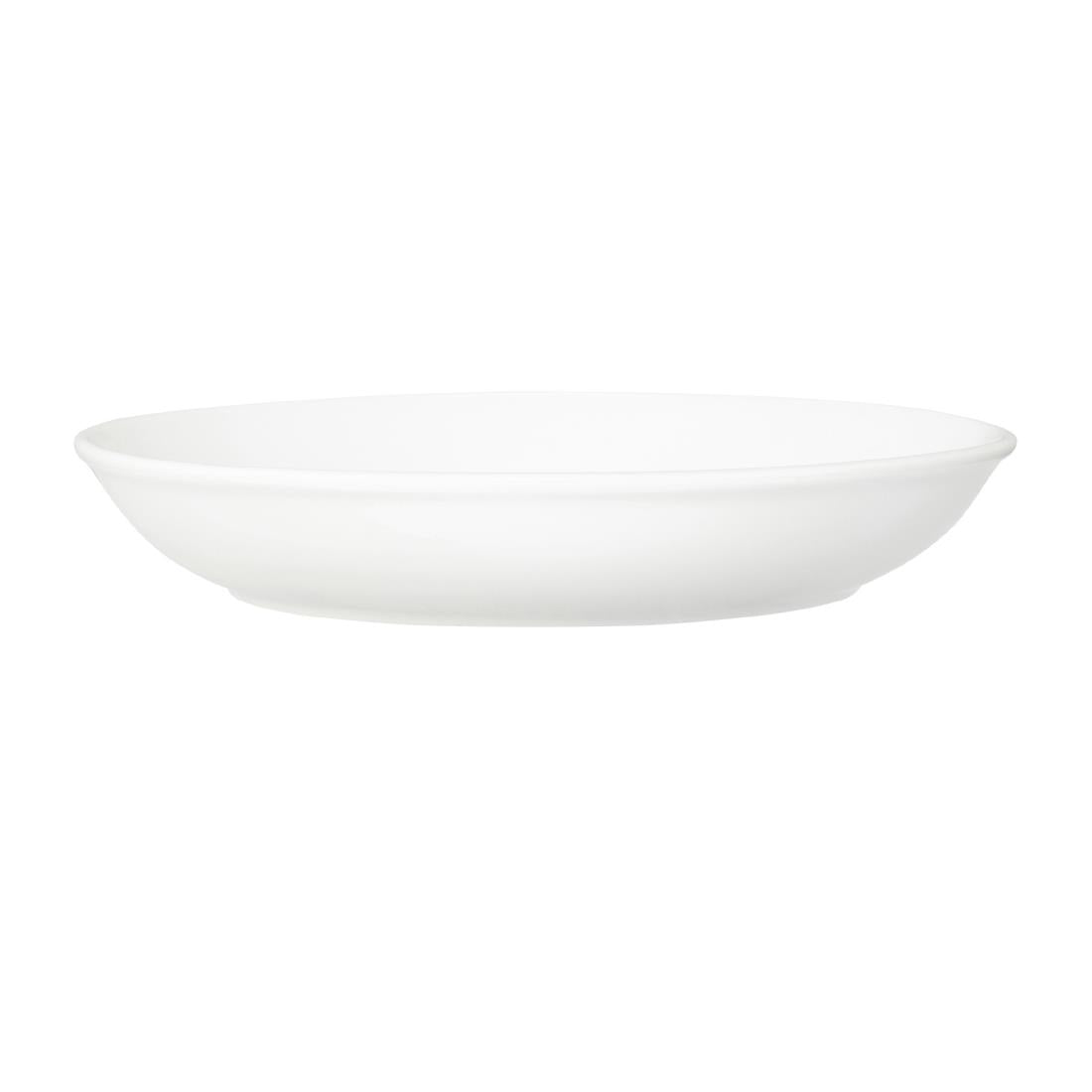 Tablekraft Core Round Deep Coupe Bowl White - 225X40mm (4 Pack) (Material: Porcelain. Pack Quantity: 4) • PAS-JC153