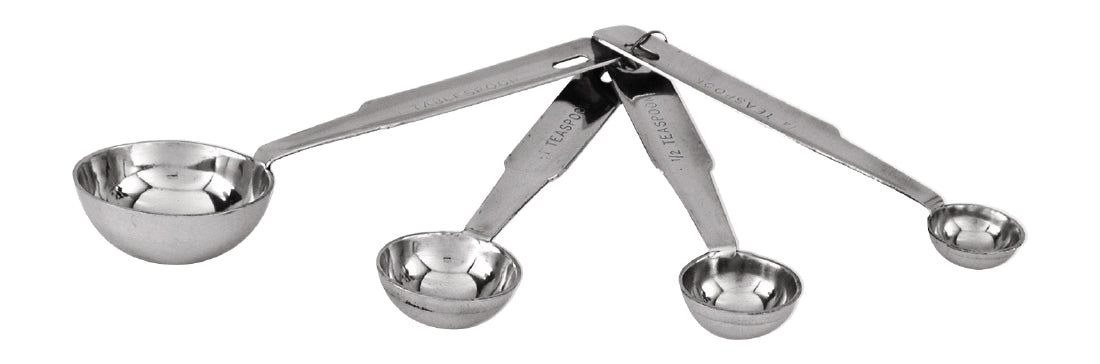 Trenton Measuring Spoon Set (4 Pack) (4 pack set. Stainless steel) • PAS-JC170