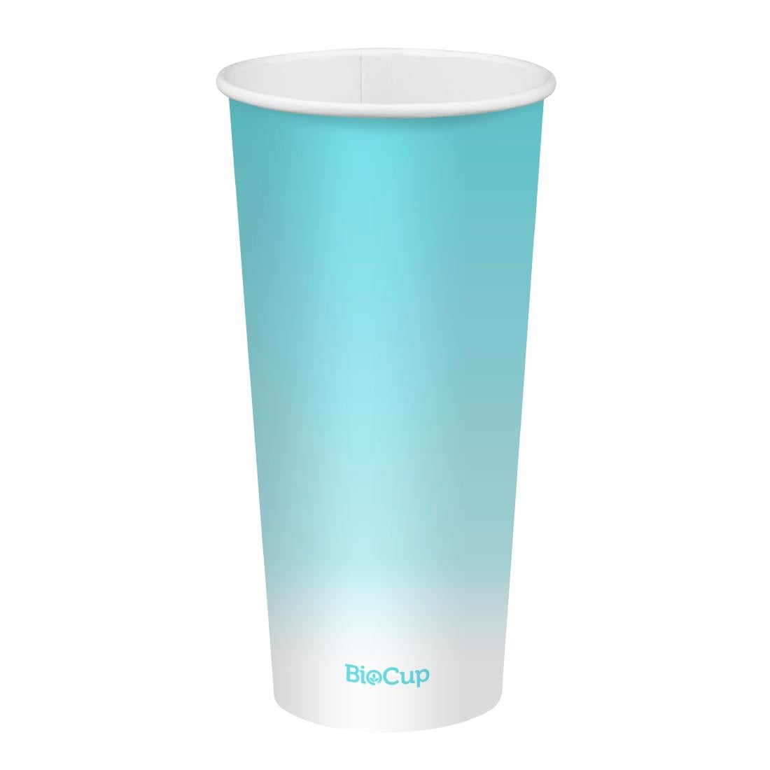 BioPak Cold Paper Biocups Coloured 650ml/90mm (1000 Pack) • PAS-JC345