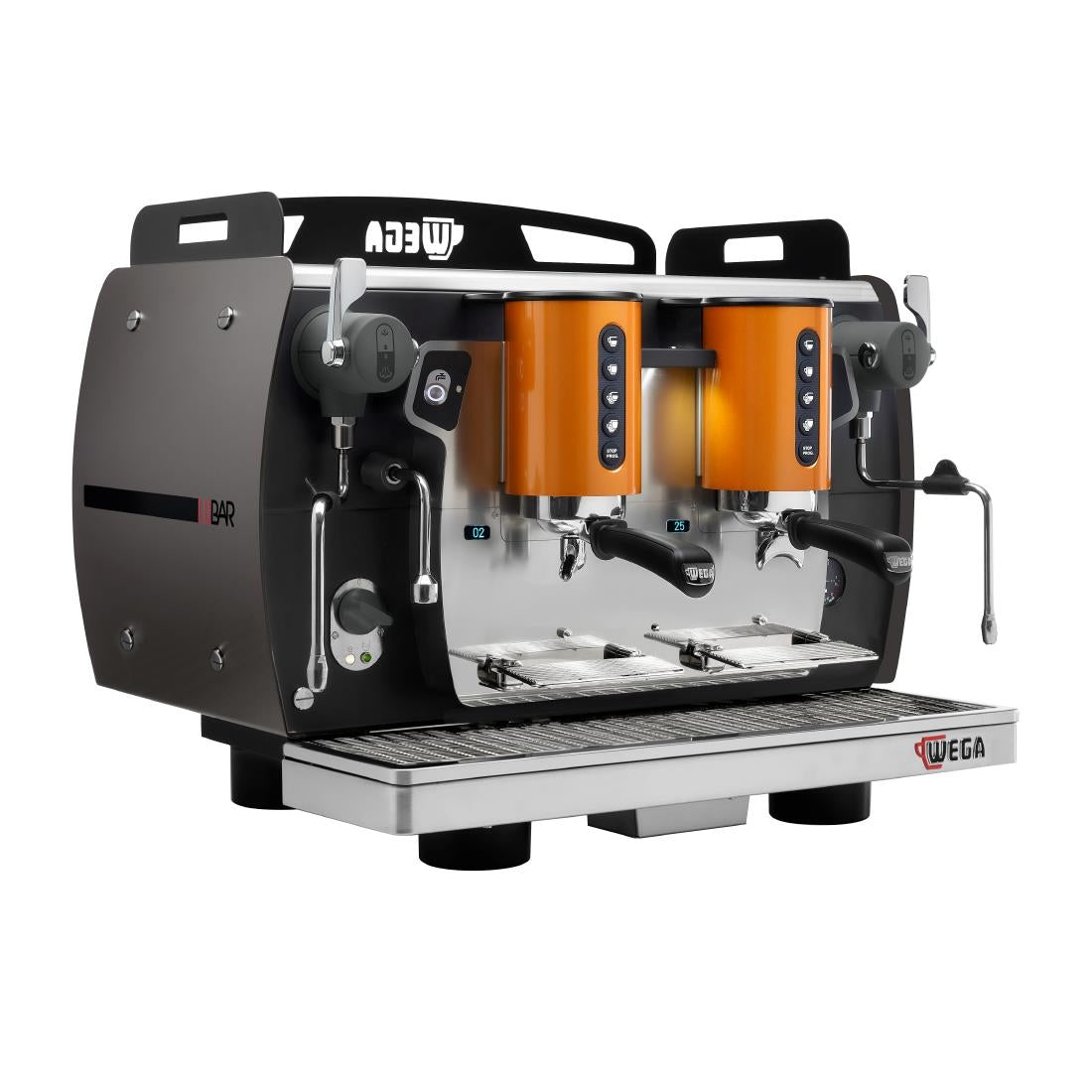 Wega Wbar 2 Group Coffee Machine Black • PAS-JC453