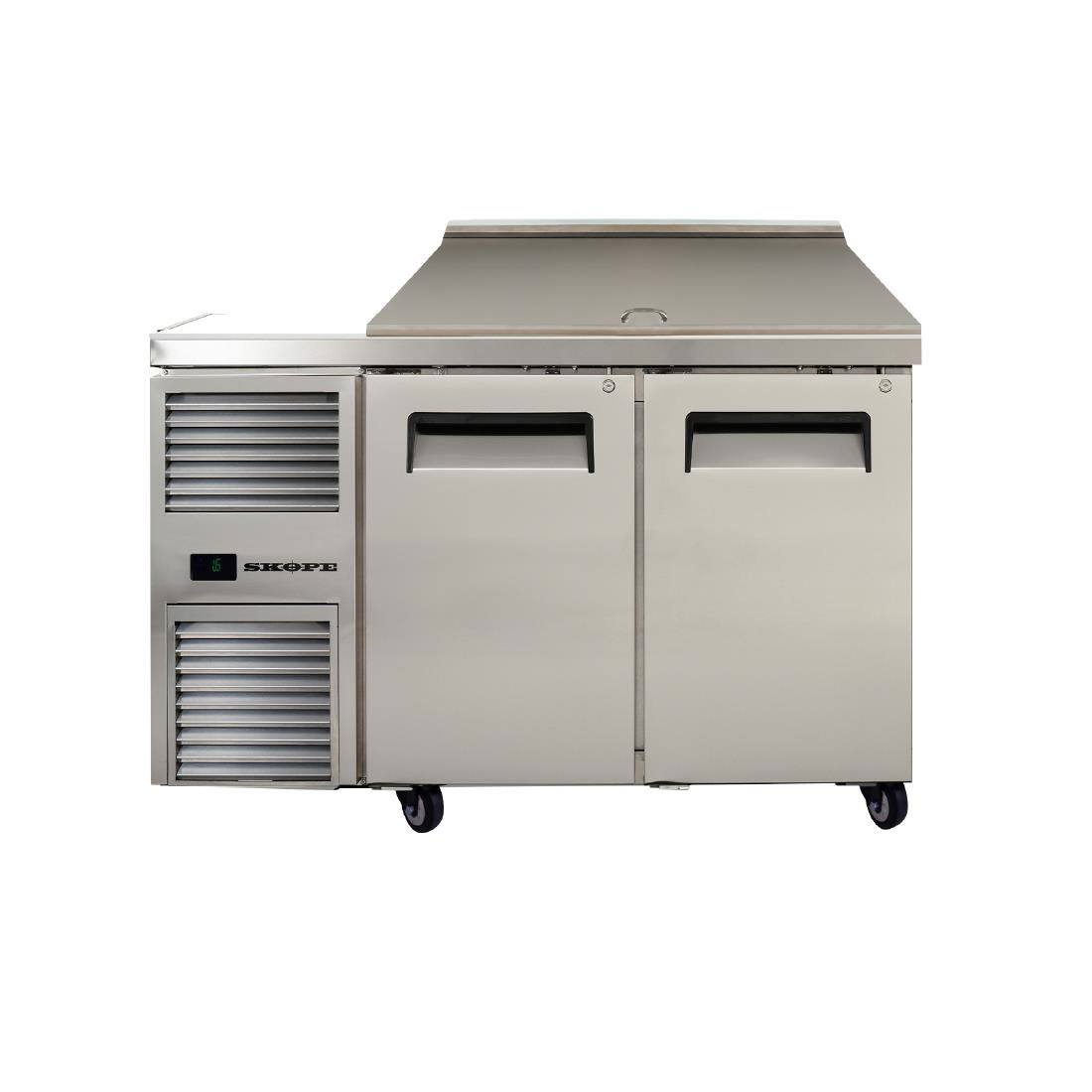 Skope ReFlex 2 Solid Door GN Compatible Salad Preparation Fridge • PAS-JC477