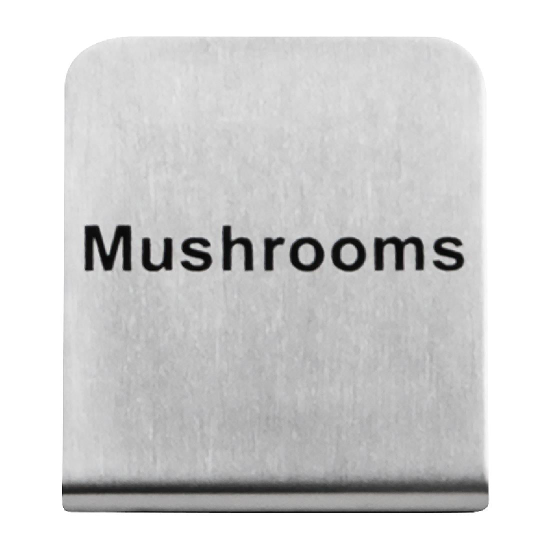 Trenton Vegetarian Buffet Sign Stainless Steel • PAS-JD694