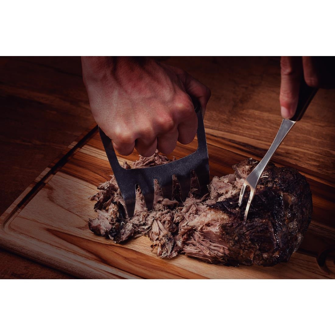 Tramontina Churrasco Barbecue Meat Claw Black • PAS-JD758