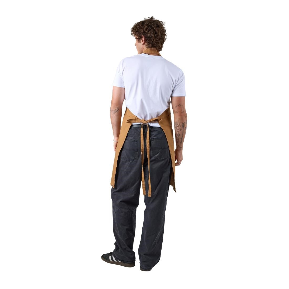 Chef Works Rockford Bib Apron Nutmeg • PAS-JD939
