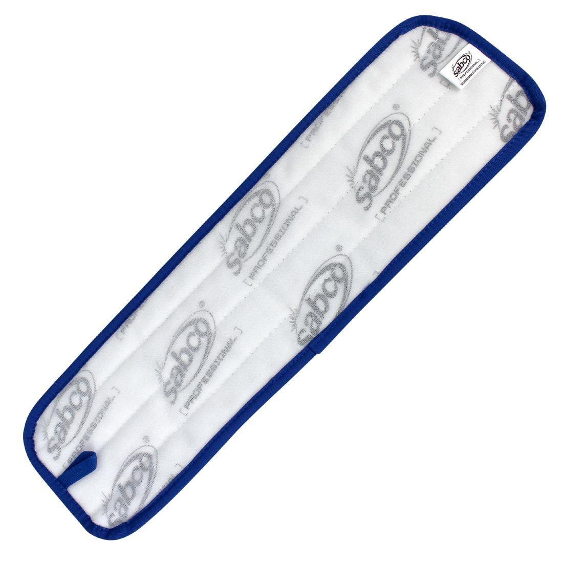 Sabco Professional Ultra Clean Microfibre Antibacterial Flat Mop Pad Blue (10 Pack) • PAS-JD980