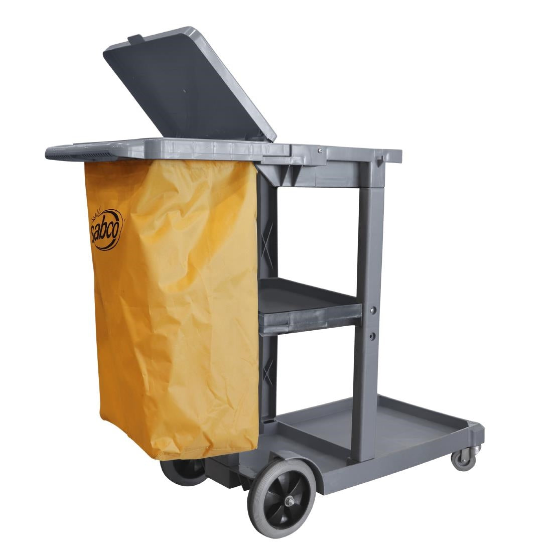 Sabco Professional Janitor Cart with Lid (Dimensions: 950x1200x480mm) • PAS-JD984