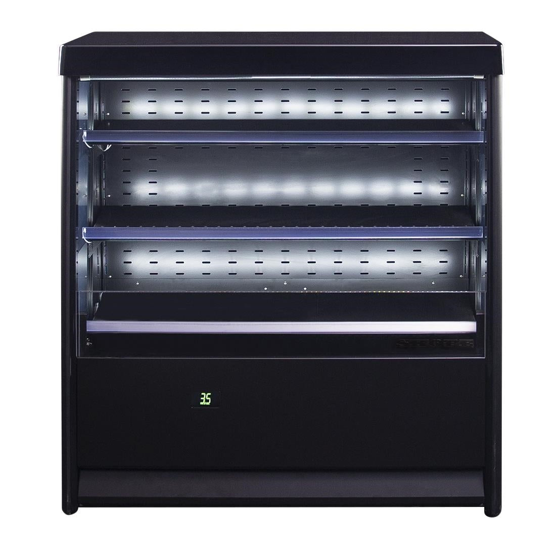 SKOPE Open Deck Fridge OD460N 403Ltr Black • PAS-JZ557