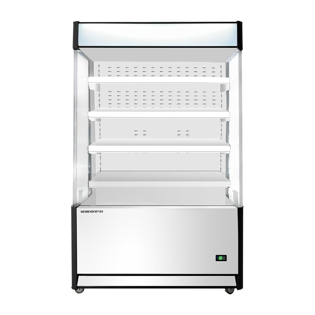 SKOPE Open Deck Fridge OD1100N.LS 1071Ltr White • PAS-JZ561