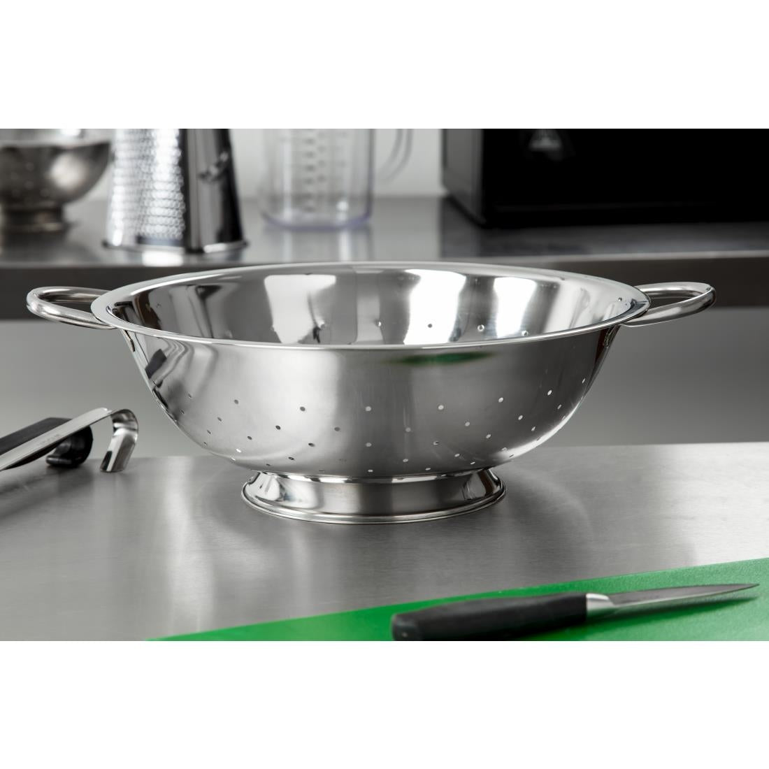 Vogue Stainless Steel Colander 305mm • PAS-K348