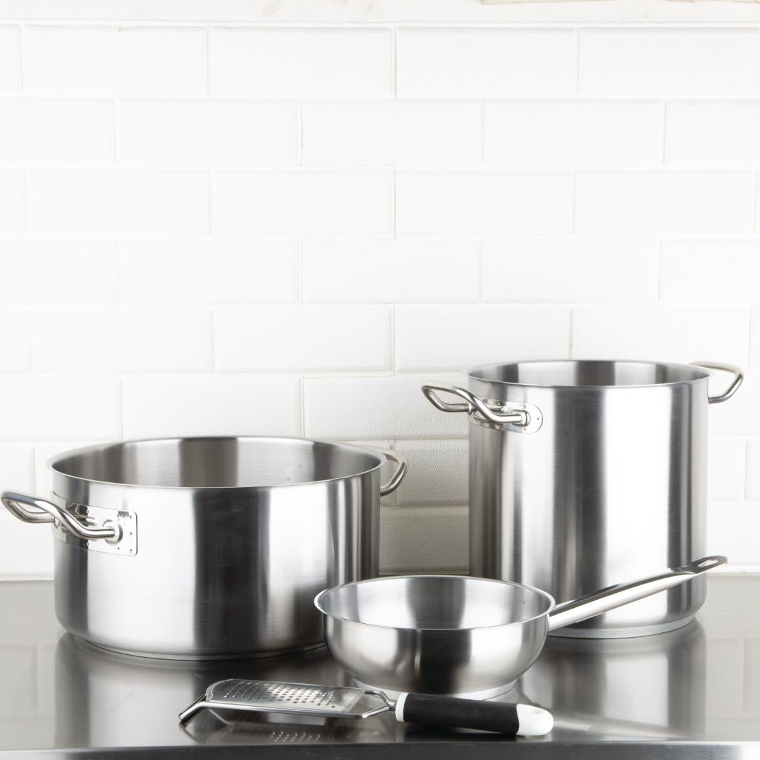 Vogue Stainless Steel Stew Pan 320mm • PAS-M942