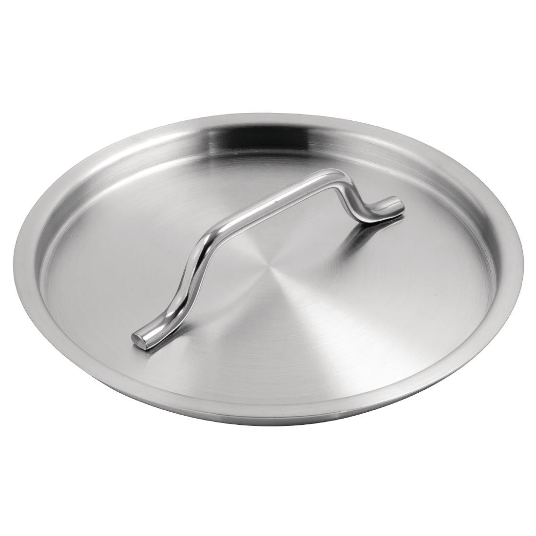 Vogue Stainless Steel Saucepan Lid 160mm • PAS-M948