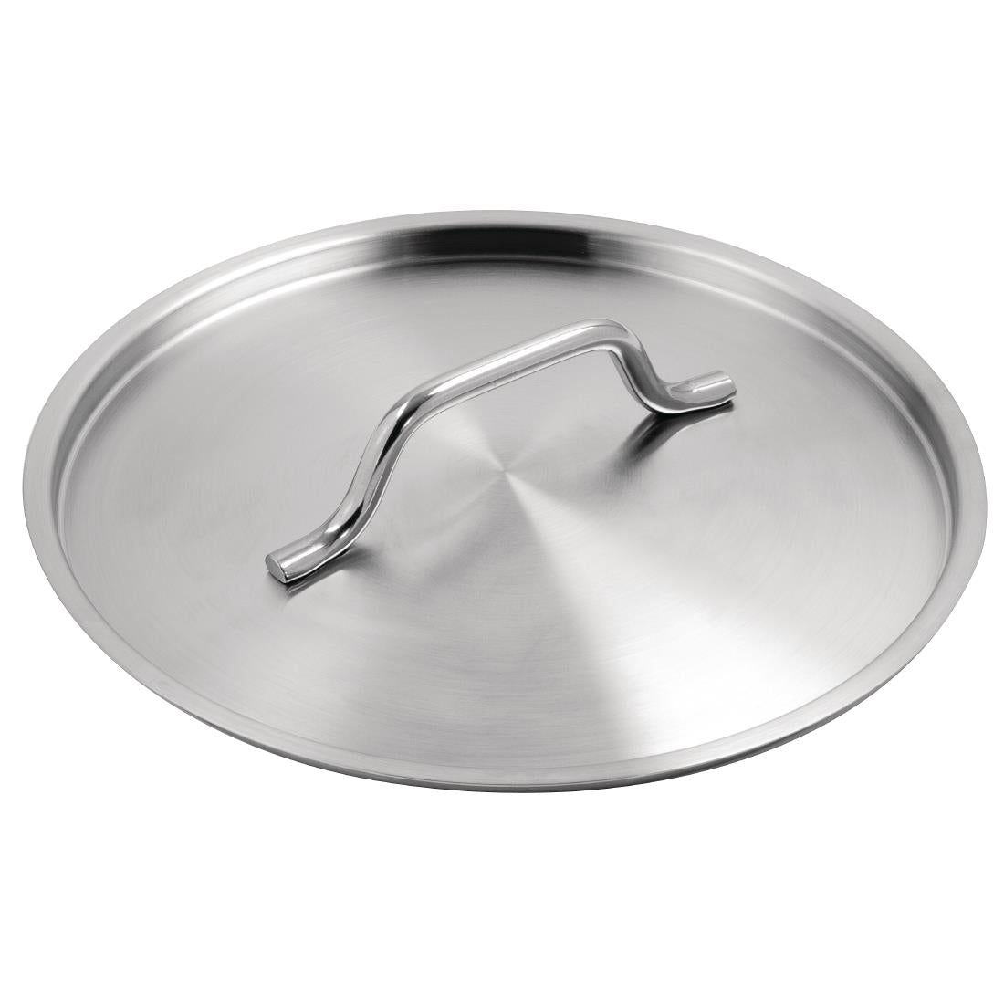 Vogue Stainless Steel Saucepan With Lid 240mm • PAS-SA605