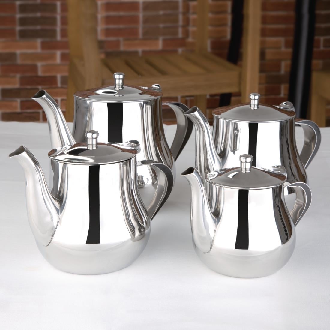 Olympia Arabian Tea Pot Stainless Steel 500ml • PAS-M980
