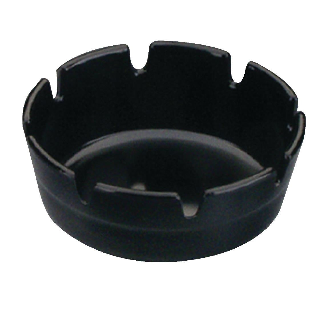 Olympia Black Melamine Ashtray • PAS-P842