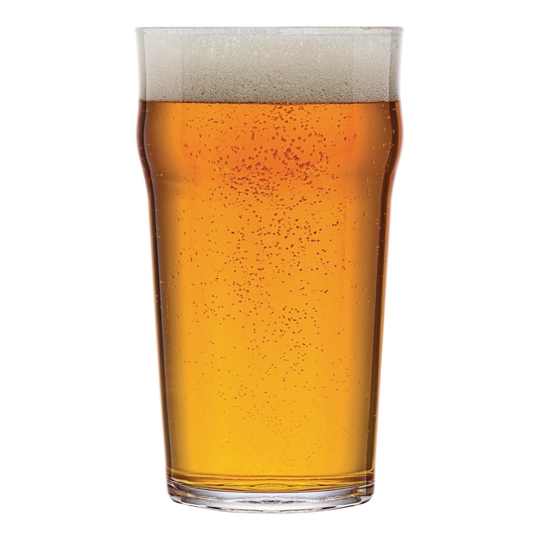 Arcoroc Nonic Nucleated Beer Glasses 570ml (48 Pack) • PAS-GC808