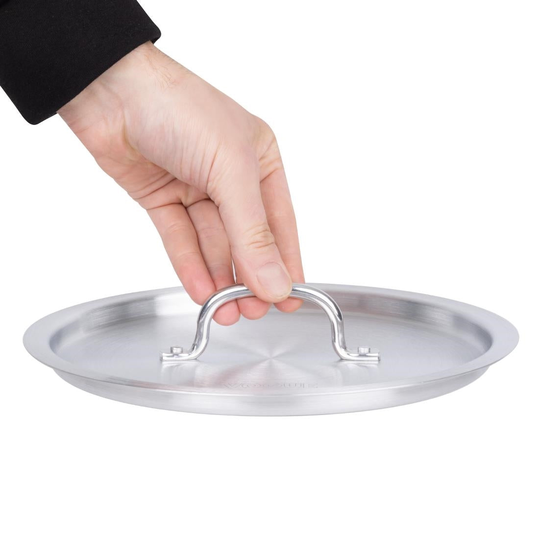 Vogue Aluminium Deep Boiling Pot Lid 240mm • PAS-S356