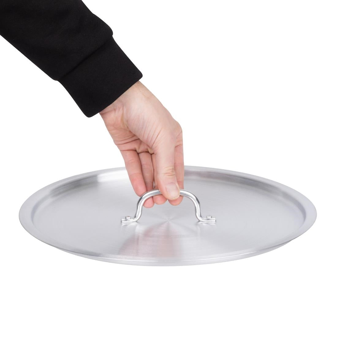 Vogue Aluminium Deep Boiling Pot Lid 330mm • PAS-S360
