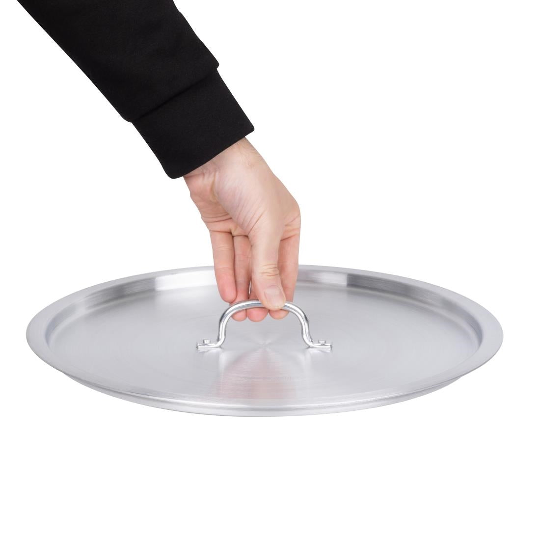 Vogue Aluminium Stock Pot Lid 370mm • PAS-S361
