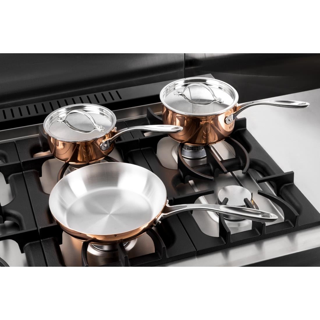 Vogue Cook Like A Pro 3-Piece Tri-Wall Copper Cookware Set • PAS-SA655