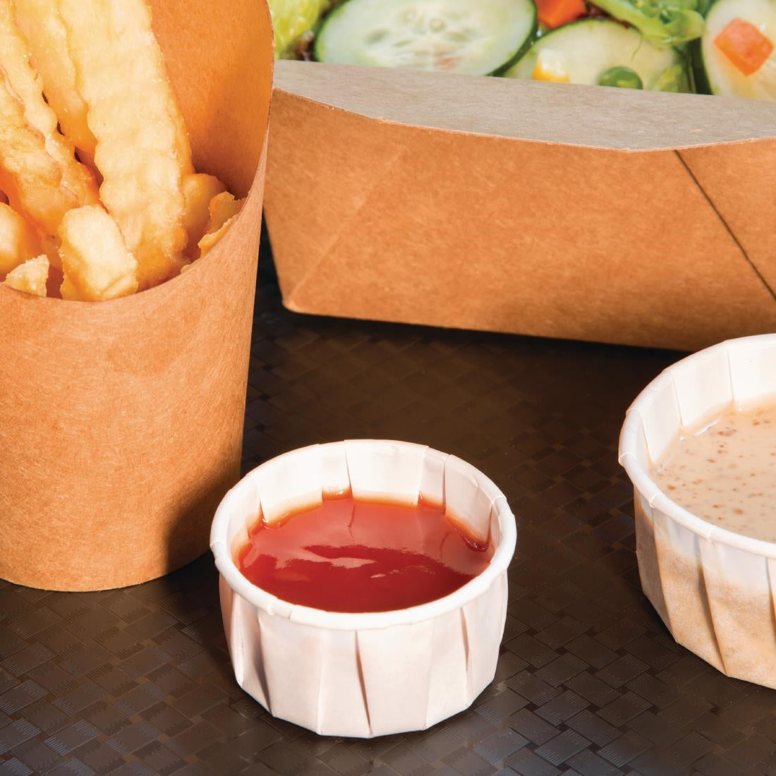 Recyclable Sauce Pot 59ml (250 Pack) (59ml/2oz | Pack quantity: 250) • PAS-CX081