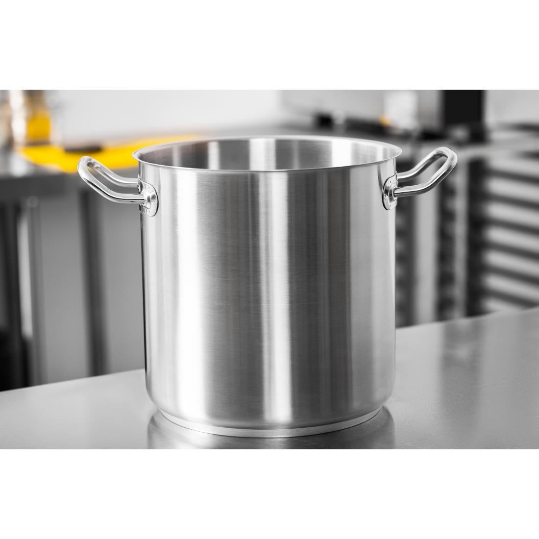 Vogue Stainless Steel Deep Stock Pot 240mm • PAS-T192