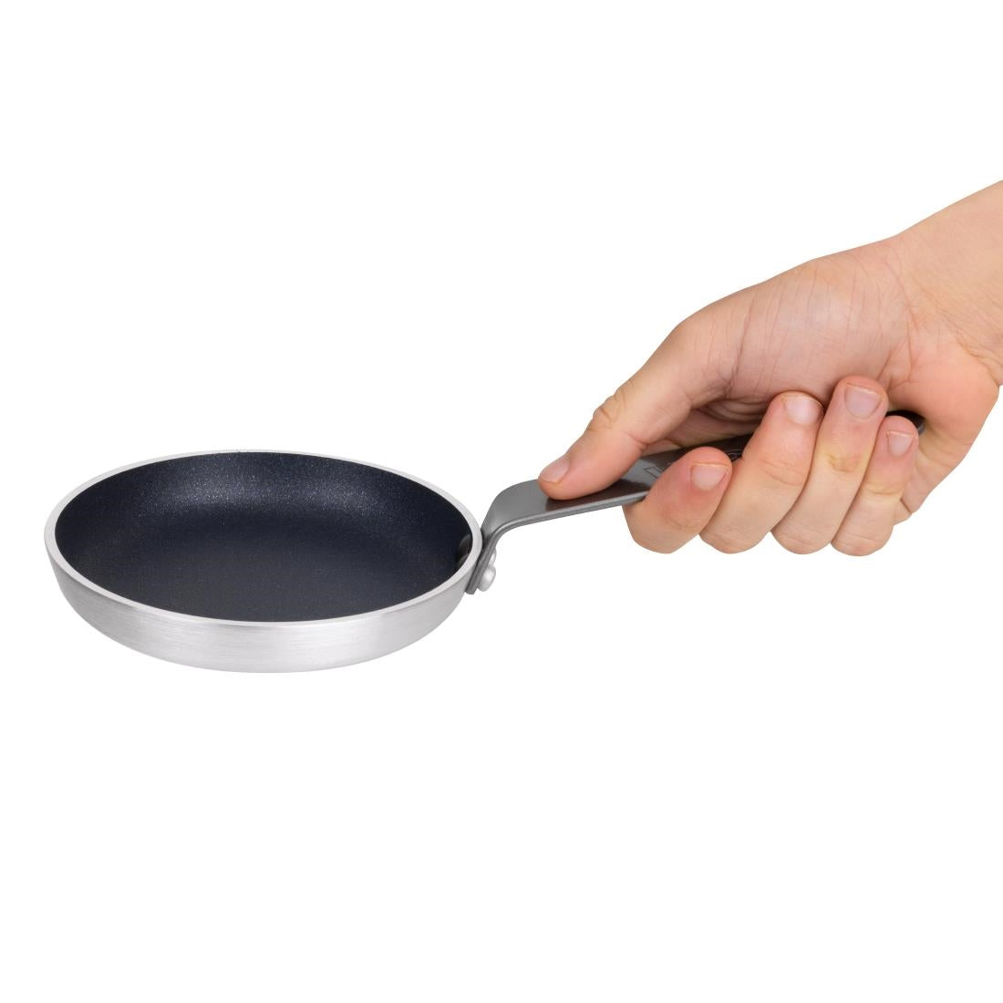 Vogue Aluminium Non-Stick Teflon Blinis Pan 120mm • PAS-T358