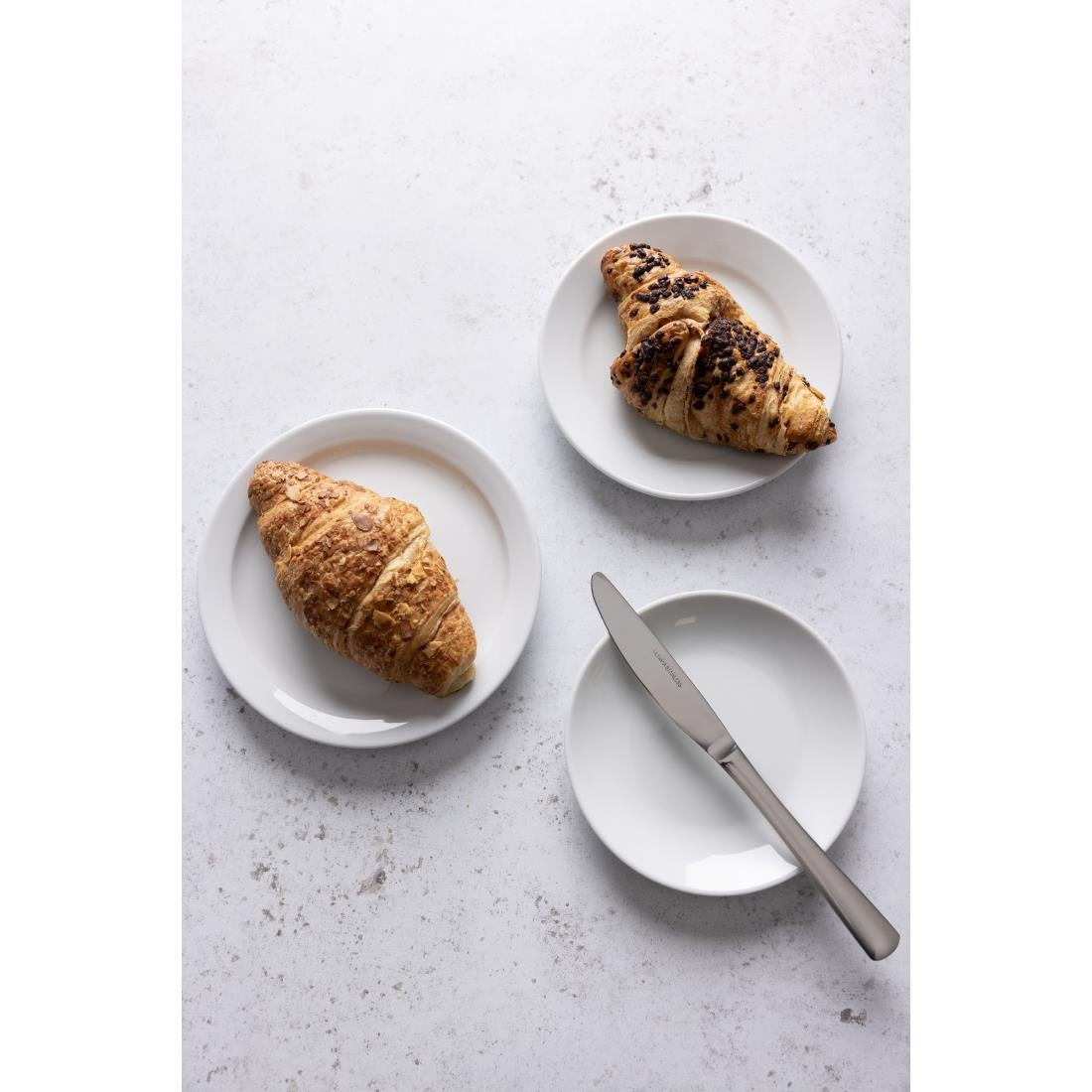 Olympia Whiteware Coupe Plates 150mm (12 Pack) (Pack of 12) • PAS-U075