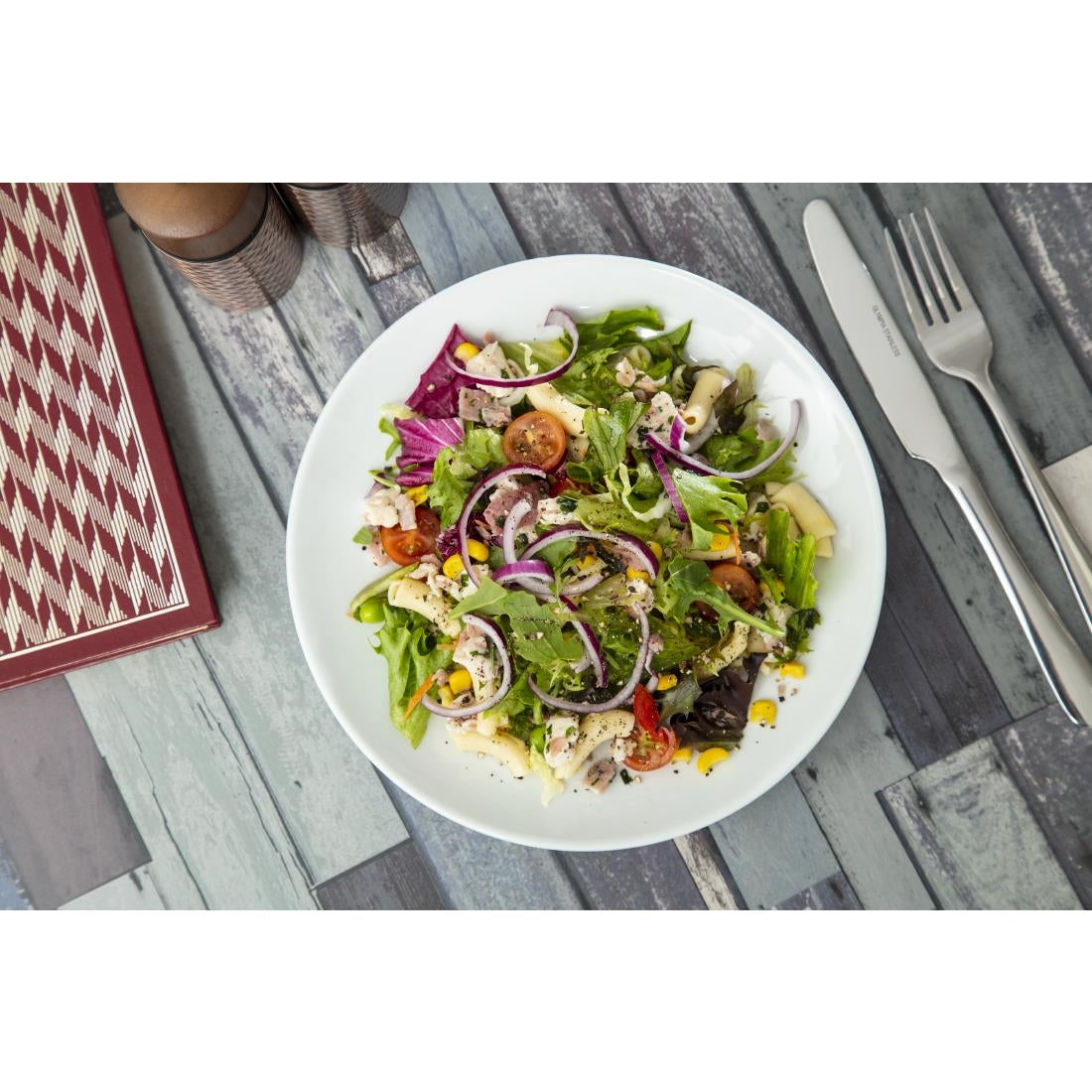 Olympia Whiteware Coupe Plate - 230mm (12 Pack) (230(Ø)mm / 9" | Pack quantity 12) • PAS-U078