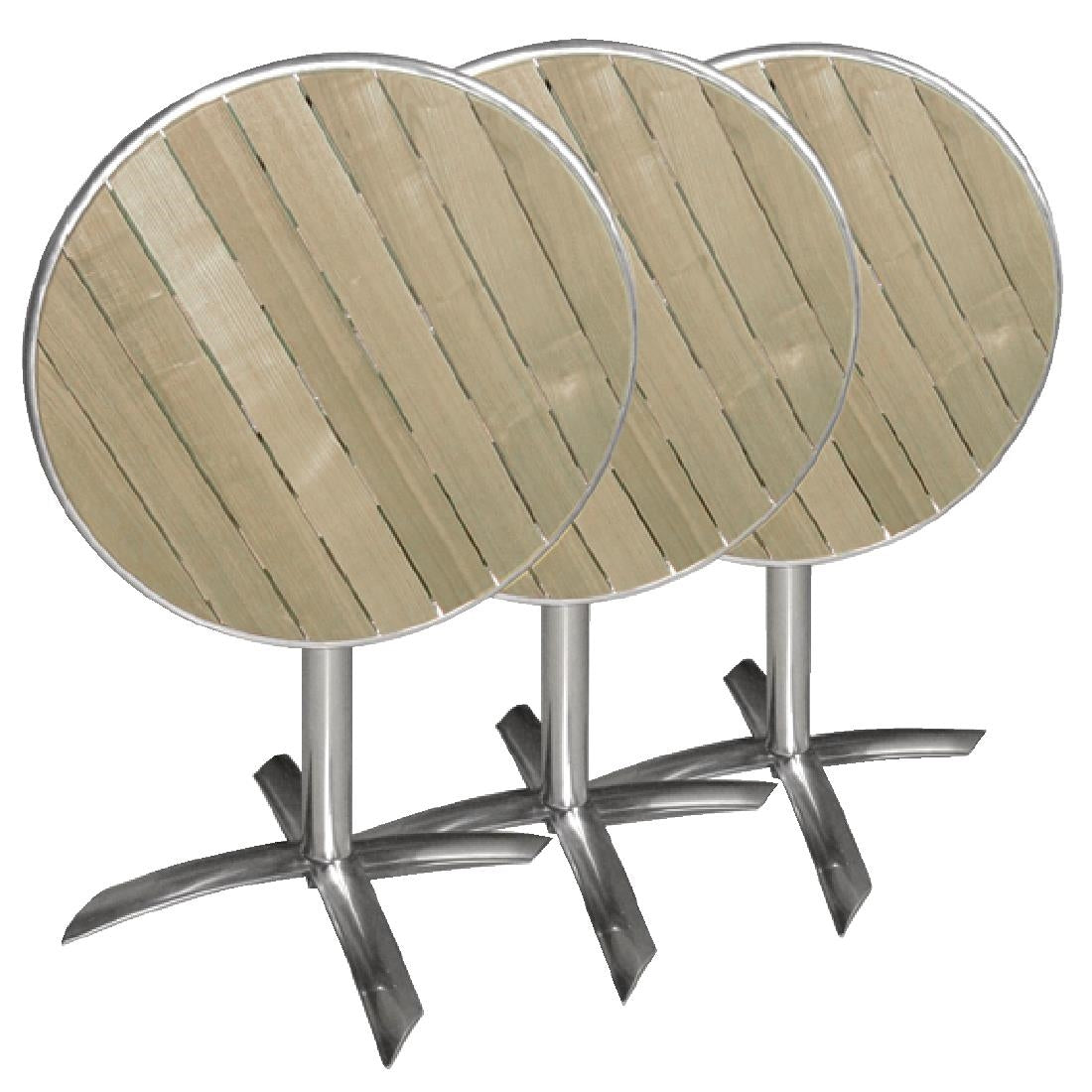 Bolero Flip-Top Table Ash 600mm • PAS-U424
