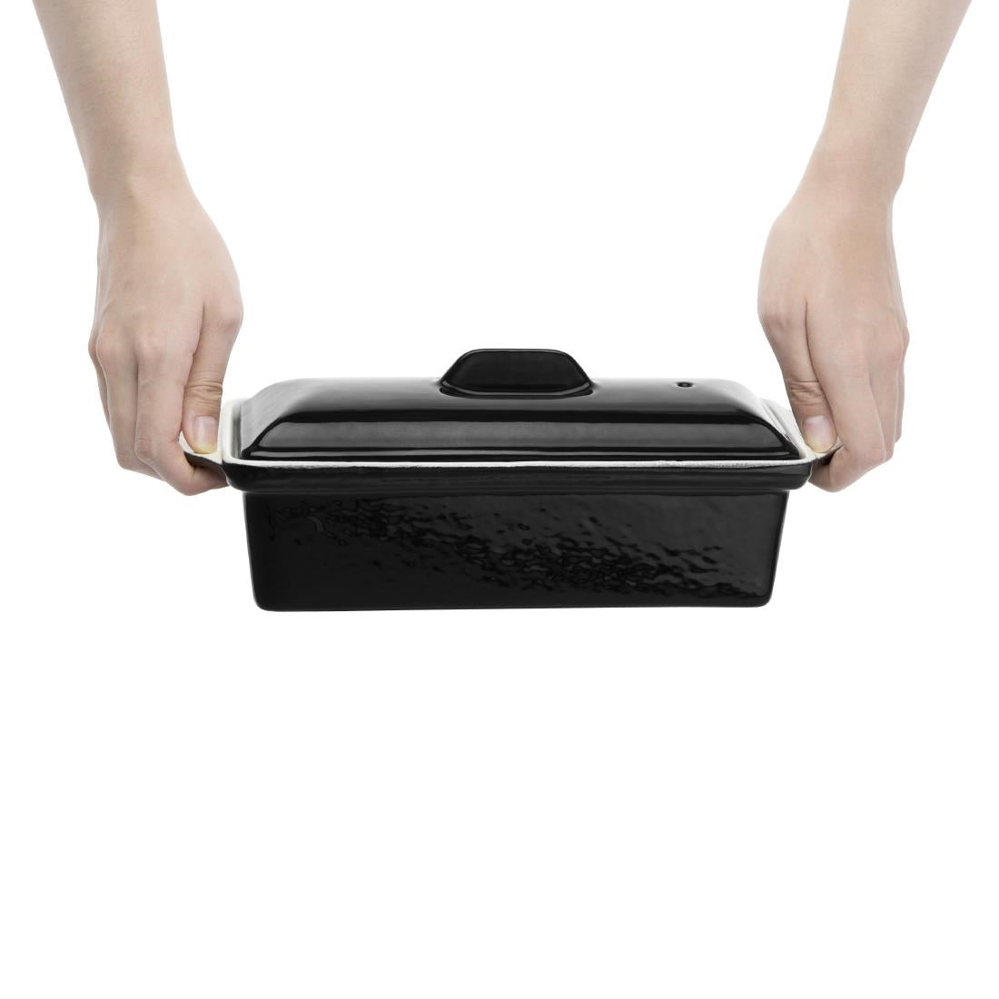 Vogue Black Cast Iron Pate Terrine Mould 1.3Ltr • PAS-U559