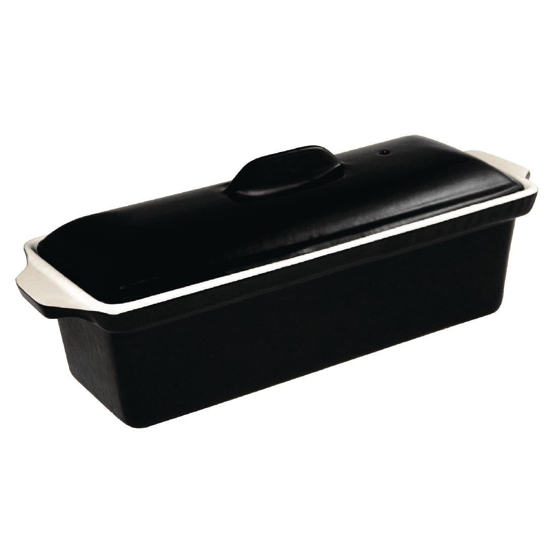 Vogue Black Cast Iron Pate Terrine Mould 1.7Ltr • PAS-U560