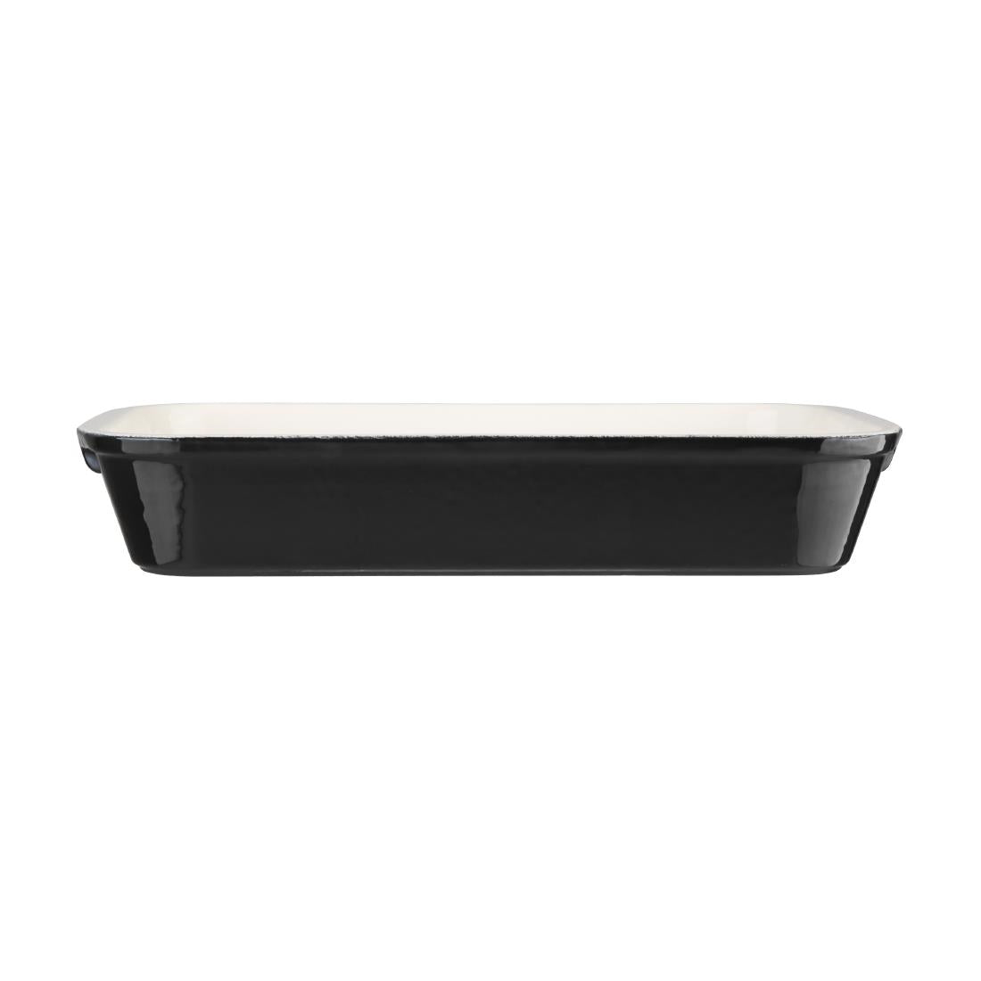 Vogue Black Cast Iron Roasting Dish 3080ml • PAS-U571