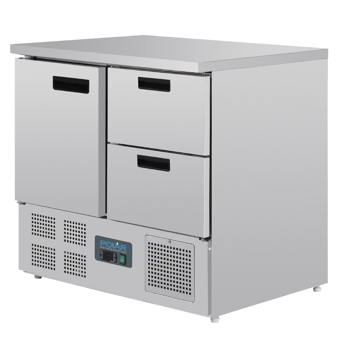 Polar G-Series 1 Door and 2 Drawer Counter Fridge 240Ltr • PAS-U637-A
