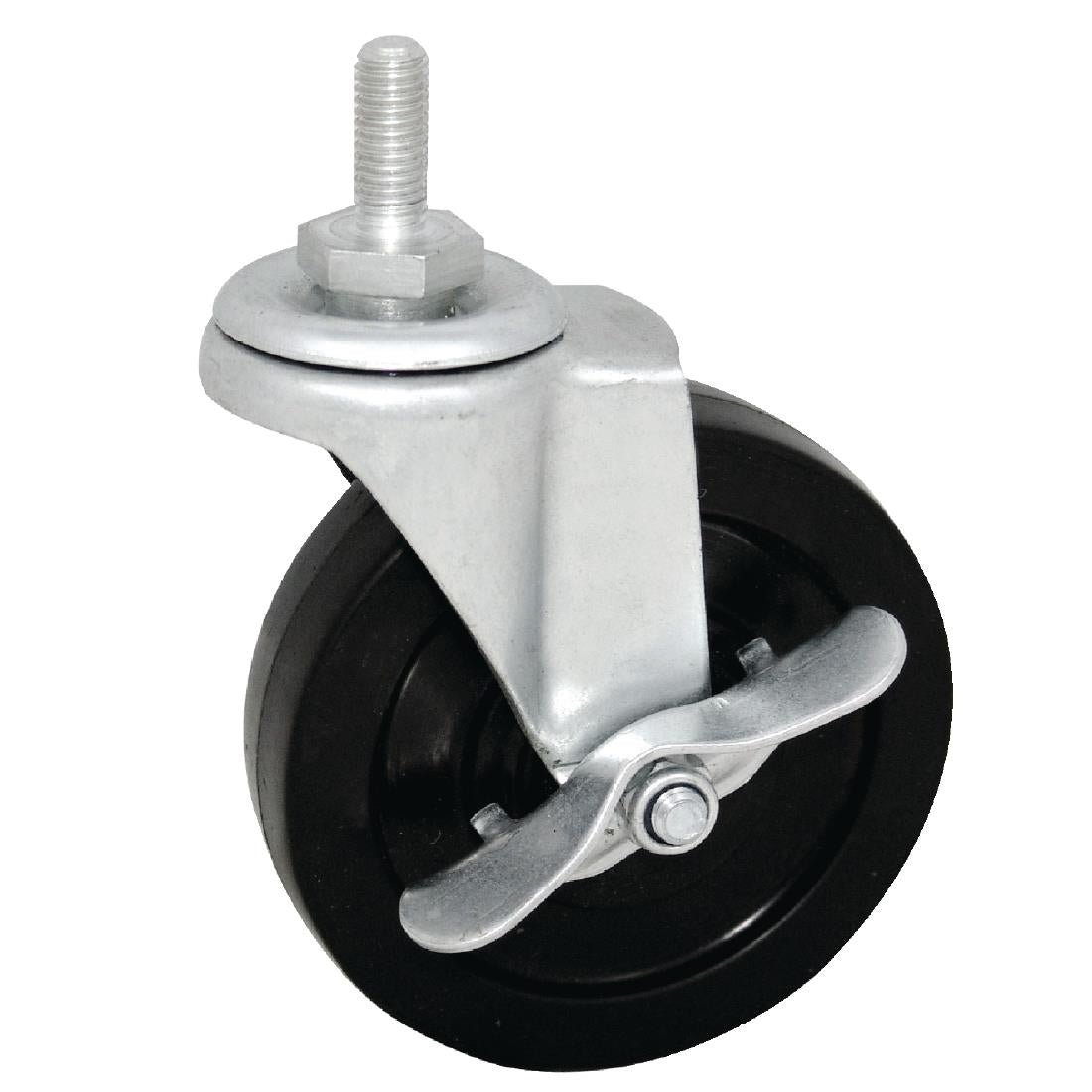 Vogue Castor Wheels for any Vogue Wire Shelving Kits (4 Pack) (Pack quantity: 4 (2 braked, 2 unbraked)) • PAS-U885