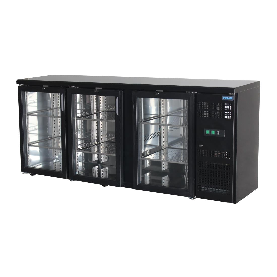 "Polar U-Series Back Bar Cooler 3 door Display" • PAS-UA022-A