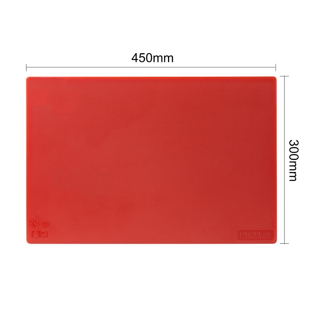 Hygiplas Low Density Chopping Boards 450x300x10mm (6 Pack) (Pack of 6) • PAS-W356