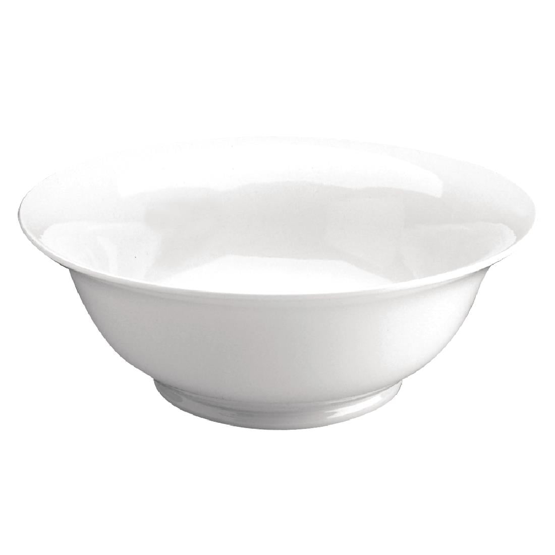 Olympia Whiteware Salad Bowl - 235mm (6 Pack) (239(Ø)mm. Pack quantity: 6) • PAS-W436
