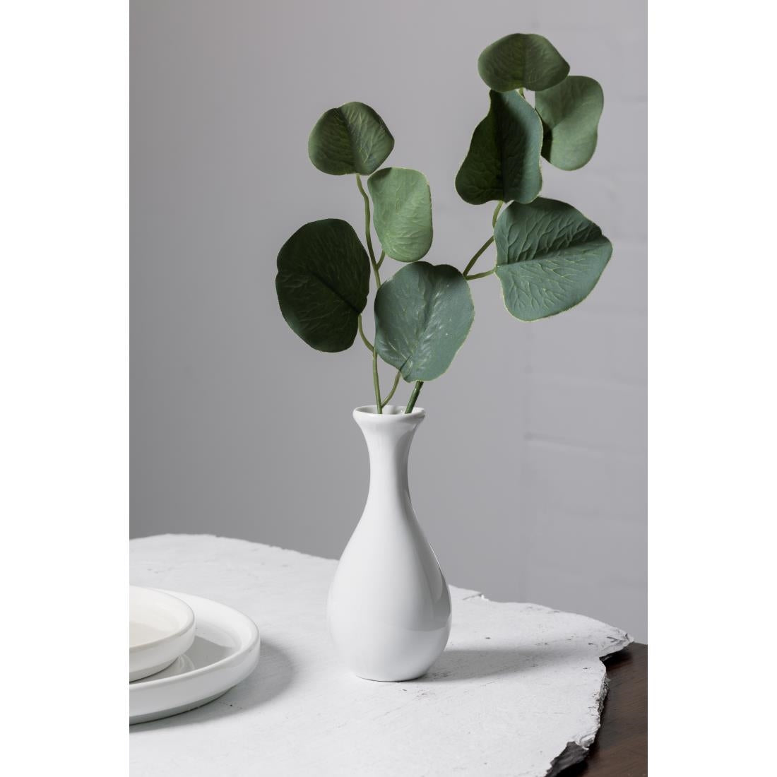 Olympia Whiteware Bud Vase - 125mm (12 Pack) • PAS-W437