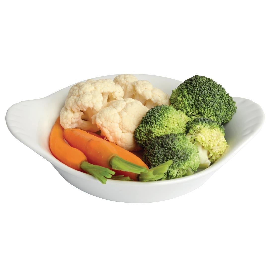 Olympia Whiteware Round Eared Dishes 192 x 151mm (6 Pack) (Pack of 6) • PAS-W444