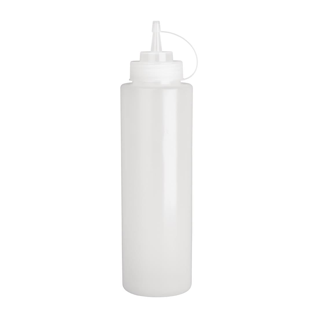 Vogue Clear Squeeze Sauce Bottle 994ml • PAS-W832