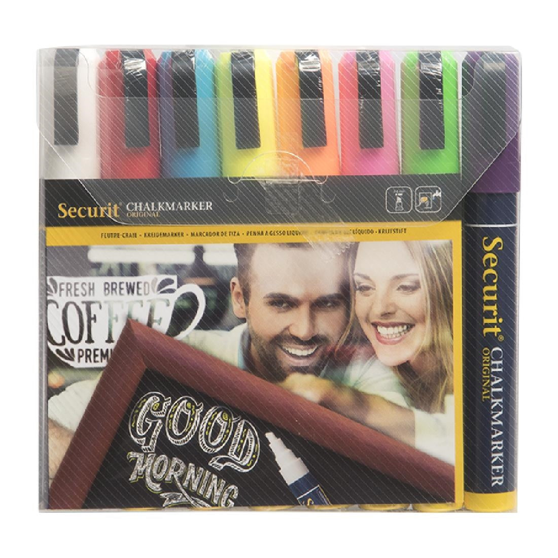 Securit Illumigraph Markers (8 Pack) • PAS-Y999