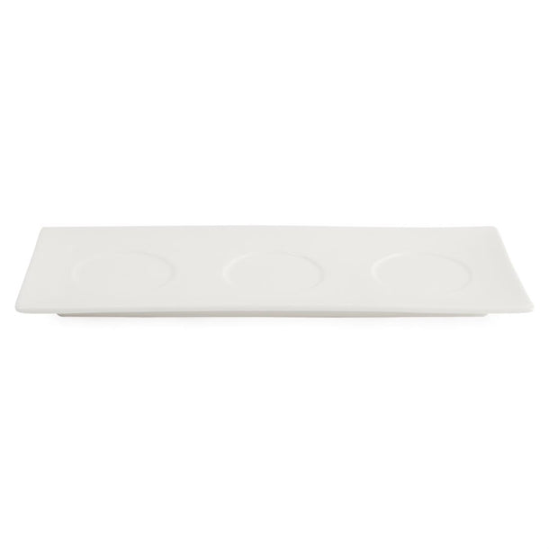 Lumina Fine China Platters 305 x 120mm (Pack of 6) PAS-DP974