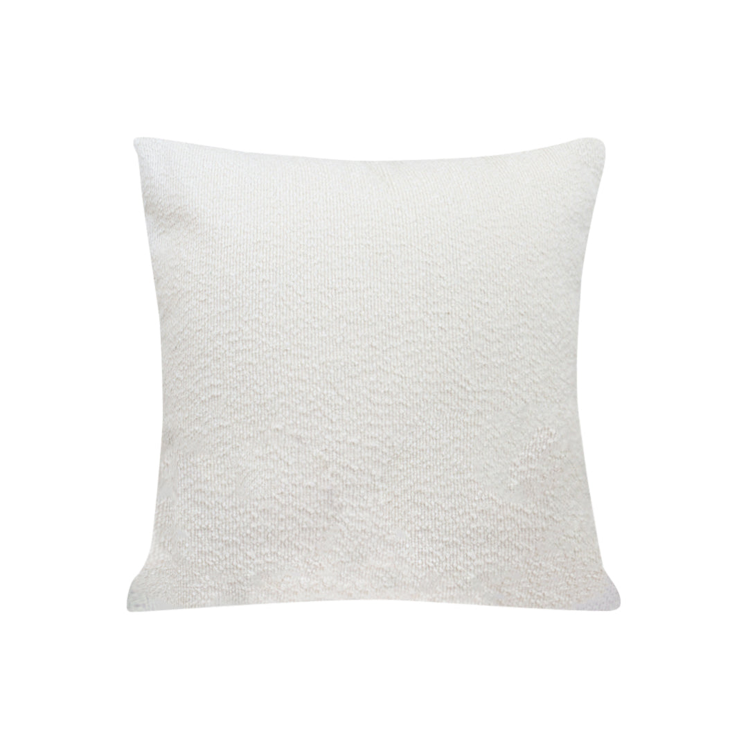 SOGA 50cm White Throw Pillow Premium Polyester Fiber and Cotton for Home Decor • LUZ-FrenchCushion326